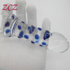 Стеклянная анальная пробка Pyrex photo 2