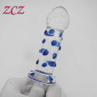 Стеклянная анальная пробка Pyrex photo 3