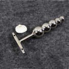 Металлическая анальная пробка photo 5