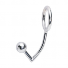 Анальный шарик с кольцом. Нержавеющая сталь.  photo 1