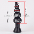 Анальная пробка силиконовая 7.87*5.5 дюймов photo 3