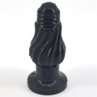 Черный анальный фаллоимитатор на присоске, 12,3 х 4,5 см photo 2