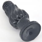 Черный анальный фаллоимитатор на присоске, 12,3 х 4,5 см photo 4