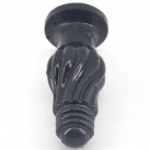 Черный анальный фаллоимитатор на присоске, 12,3 х 4,5 см photo 3