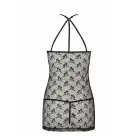 Полупрозрачная сорочка AZALIA CHEMISE black L/XL Passion photo 4