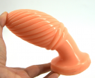 Анальная силиконовая пробка 125*47 мм Butt plug Prostata  photo 3