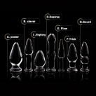 Анальные пробки из стекла, 7 Шт./комплект photo 3