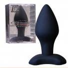 Анальная пробка, цвет черный, 12,5 х 5 см photo 2