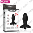 Силиконовая анальная пробка Lovetoy, 10 режимов вибрации photo 3