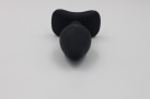 Анальная пробка. Силикон. Черный. Водонепроницаемый. photo 5