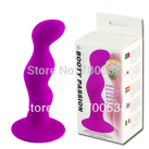 Силиконовый анальный фаллоимитатор с присоской, цвет фиолетовый photo 2