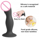 Анальный силиконовый стимулятор для начинающих photo 3