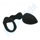 Анальная пробка Lovetoy Combo Cockring из силикона с эрекционным кольцом photo 5