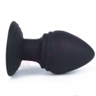 Силиконовая анальная пробка с присоской, 95х50 мм photo 3