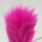 Силиконовая анальная пробка с розовым хвостом 35 мм * 80 мм photo 1