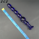 Анальный стимулятор стеклянный Butt Plug Pyrex  photo 5