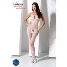 Бодістокінг з доступом до інтимних місць Passion BS078 white photo 2