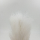 Силіконова анальна пробка з білим хвостом photo 5