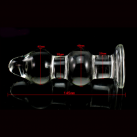 Набор анальных пробок стеклянных photo 6