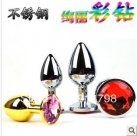 Металлическая анальная пробка Butt Plug, размер 85*35 мм photo 1