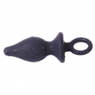 Силиконовая анальная пробка с ручкой JIUAI Butt Plug, водонепроницаемая photo 3