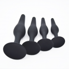 Силиконовый анальные пробки 4 шт. photo 6