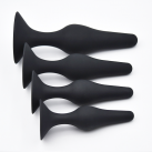 Силиконовый анальные пробки 4 шт. photo 1