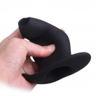Полая анальная пробка из силикона photo 4