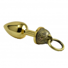 Анальная пробка с кольцом ORISSI, 3 см диаметр  photo 2