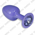 Анальная пробка. Нержавеющая сталь. Фиолетовый. photo 4