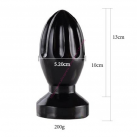 Большая силиконовая анальная пробка photo 3