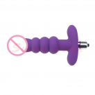 Анальная пробка с шариками и 10 режимами вибрации photo 4