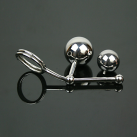Анальный расширитель. Нержавеющая сталь. 2 шарика. photo 2