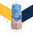 Реалістичний вібраційний мастурбатор Super Real Feel Sexy photo 3