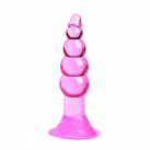 Анальная пробка силиконовая рельефная photo 4