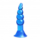Анальная пробка силиконовая рельефная photo 6