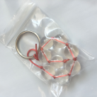 Прозрачные анальные шарики из стекла, диаметр 25 мм photo 5