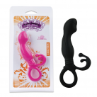 Массажер простаты. С вытяжным кольцом. Силикон. photo 2