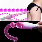 Анальный вибратор, цвет розовый photo 2