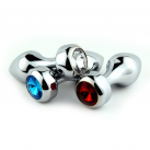 Анальная пробка металлическая 29*77 мм  photo 1