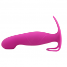 Водонепроницаемый силиконовый анальный вибратор, USB аккумулятор photo 2