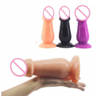 Большой фаллоимитатор-анальная пробка photo 1