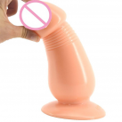 Большой фаллоимитатор-анальная пробка photo 3