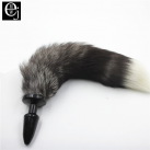 Силиконовая анальная пробка EJMW ELDJ61 с длинным хвостом (40см), 10 х 3,5 см photo 5