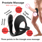 Массажер простаты. С эррекционным кольцом. photo 2