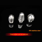 Анальная клизма. Нержавеющая сталь. photo 3