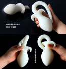 Анальная пробка из силикона ( 3 - 6 см большая анальная пробка )  photo 1