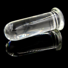 Большой стеклянный прозрачный фаллоимитатор 16*5 см  photo 2