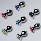 Металлическая анальная пробка 34*80 мм  photo 2