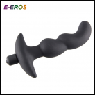 Водонепроницаемый силиконовый анальный вибратор Anal Plug photo 2